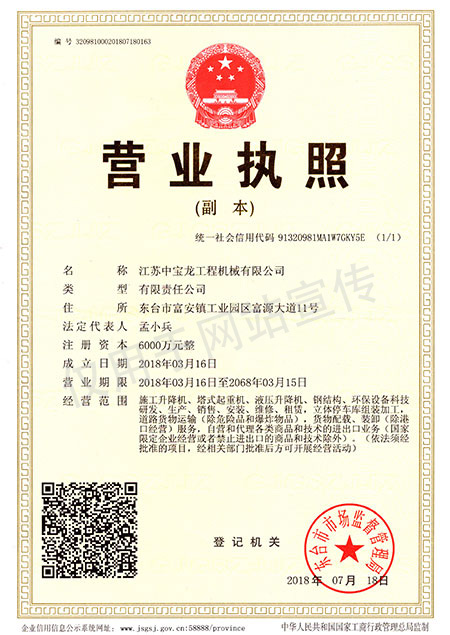 Business license