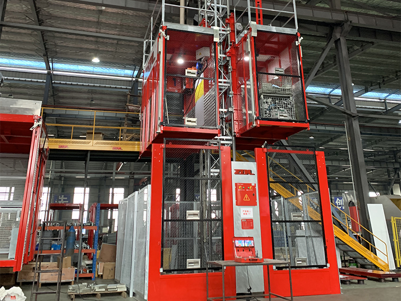 SCH100/100系列變頻貨用施工升降機(jī)